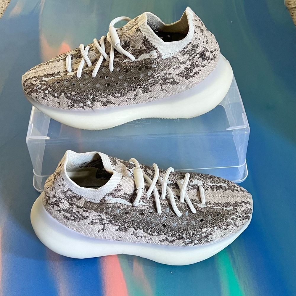 Adidas Yeezy Boost 380 Shoes. Snake Print. Mens 7 1/2… - Gem